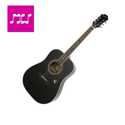 Epiphone DR-100 Acoustic Guitar, Ebony