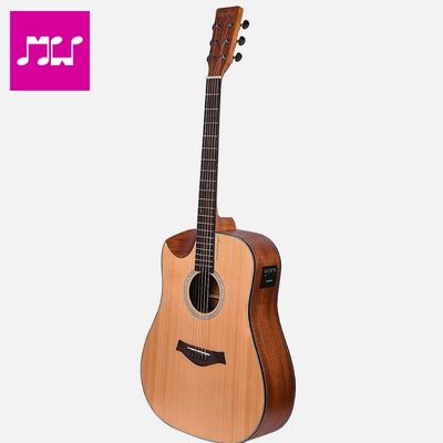Slowhand 41” Jumbo Semi Acoustic Guitar SH01 Left Handed