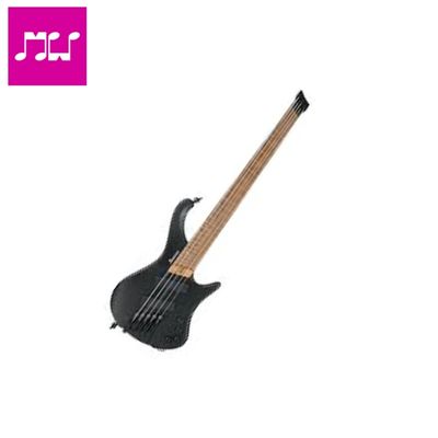 IBANEZ EHB1005MS BKF 5-STRING HEADLESS BASS GUITAR WITH BAG - BLACK FLAT