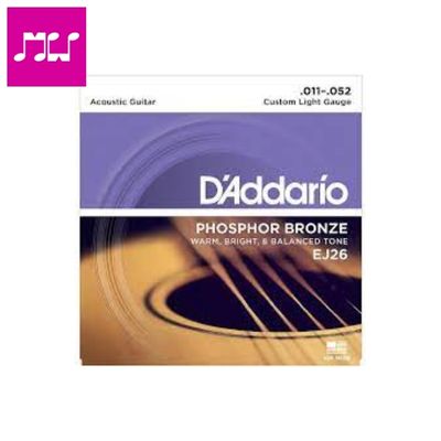 D'Addario EJ26 Phosphor Bronze Hybrid Acoustic Guitar Strings