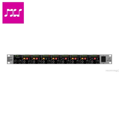 BEHRINGER HA8000 V2 8 CHANNEL HEADPHONES MIXING AND DISTRIBUTION AMPLIFIER